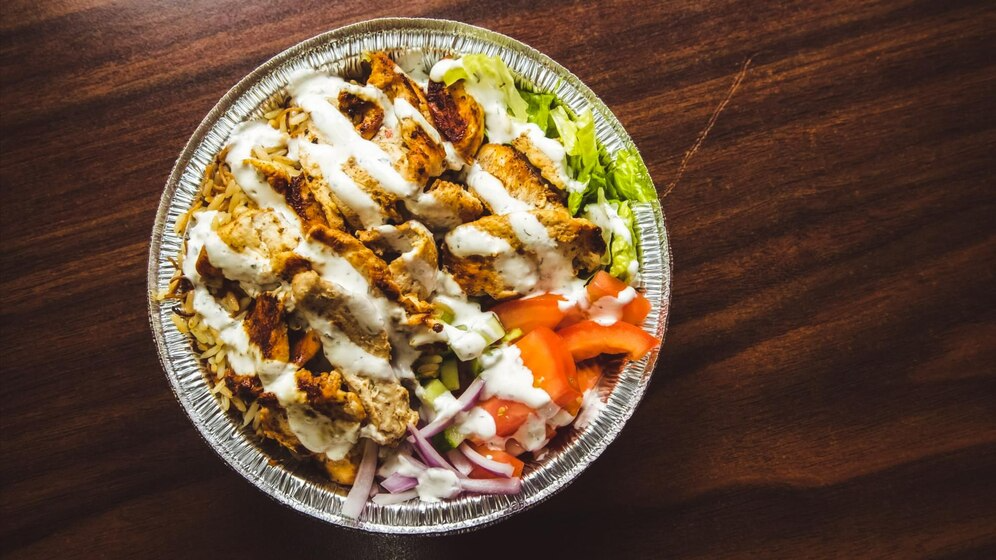 Chicken Shawarma Salad